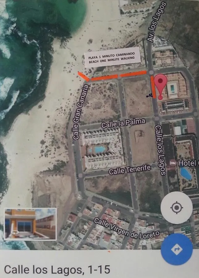 Apartamentos Arenas Blancas De Cotillo Vista Piscina 0*,  Španělsko